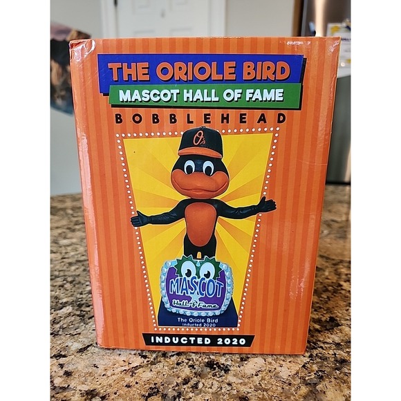 ORIOLES SGA ORIOLE BIRD MASCOT HALL OF FAME BOBBLEHEAD - Picture 1 of 6